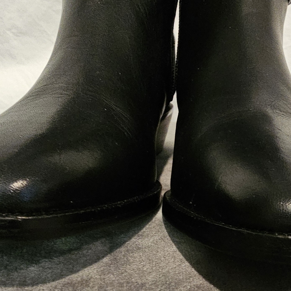 *NWOB* Coach Black Leather Boots (Never Worn) - Picture 9 of 16